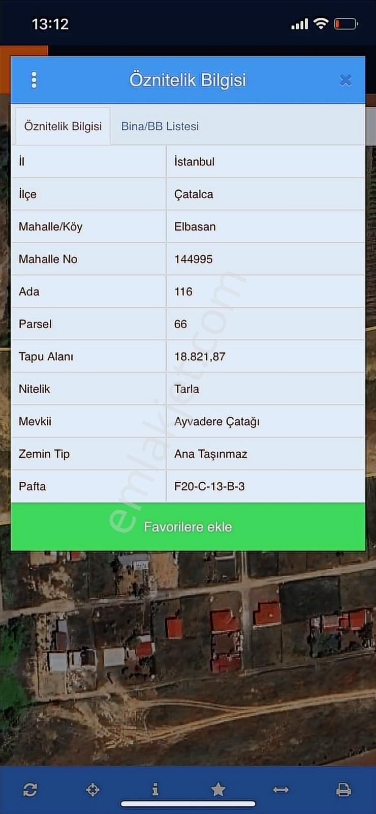 Alban'dan Çatalca Elbasan'da 248 M2 Full Kombine Kullanışlı Arsa - Görsel 7