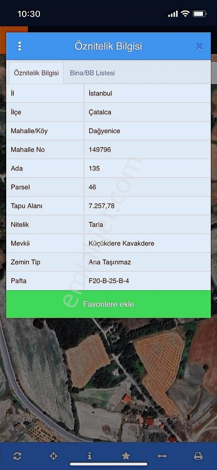 Geleceği Olan Bölge: Dağyenice ' De Satılık Kupon Arsa!