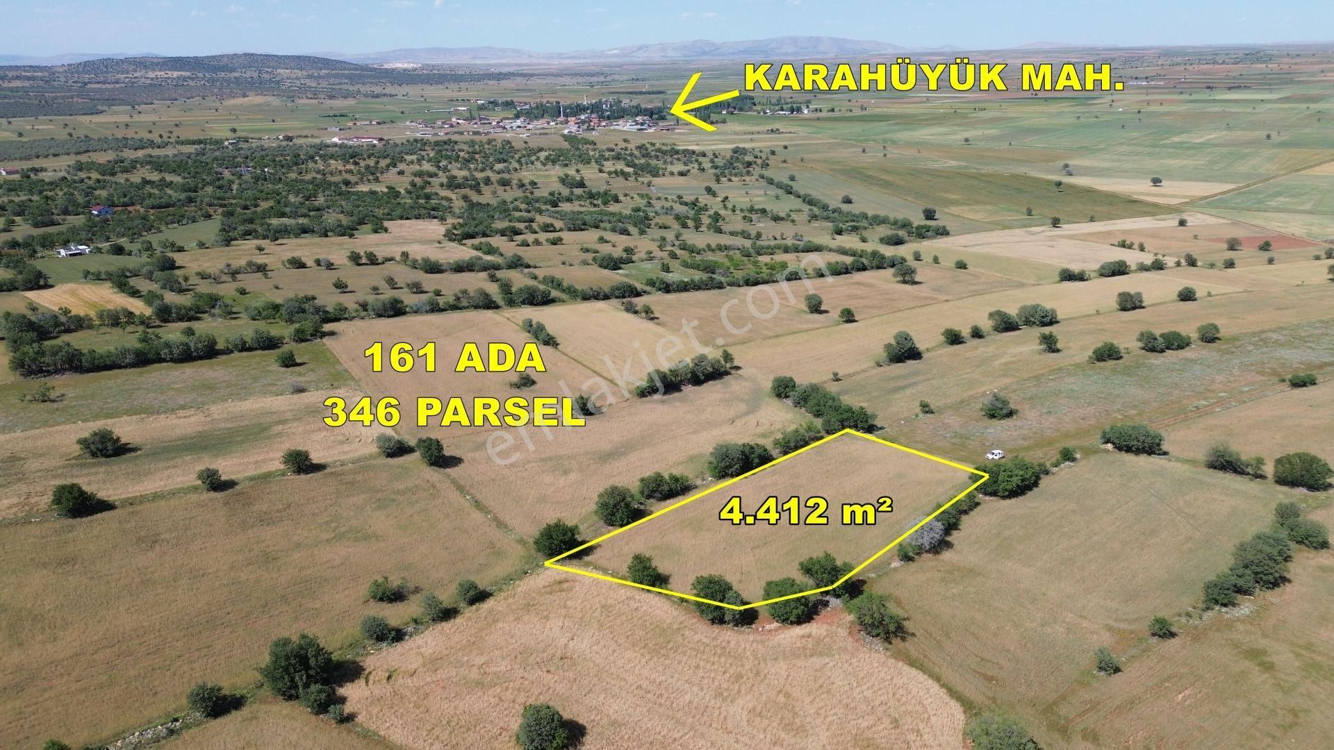 Konya / Akören / Karahüyükte Yeşillikler İçinde 4.412 M² Müstakil Tarla - Görsel 4