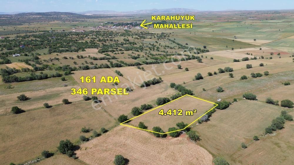 Konya / Akören / Karahüyükte Yeşillikler İçinde 4.412 M² Müstakil Tarla - Görsel 7
