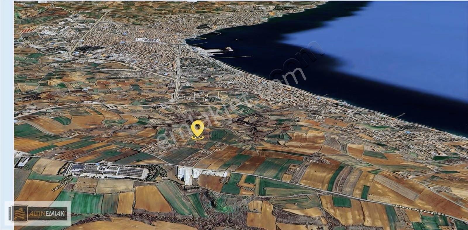 Tekirdağ - Barbaros'ta Fırsat! 625m² İmarlı, Deniz Manzaralı