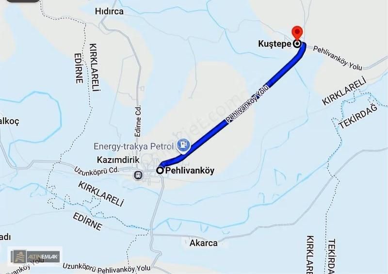 Pehlivanköy Merkeze 4 Km - Köy İçi %75 İmarlı Müstakil Parsel - Görsel 3