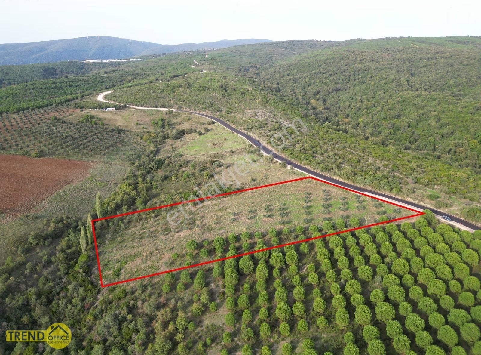 Karacabey Doğla Asfalta Cephe 8600 M2 Satılık Tarla - Görsel 3