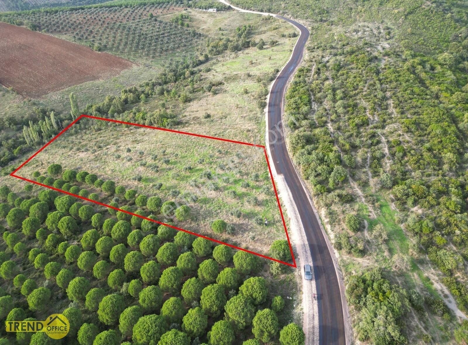 Karacabey Doğla Asfalta Cephe 8600 M2 Satılık Tarla - Görsel 2