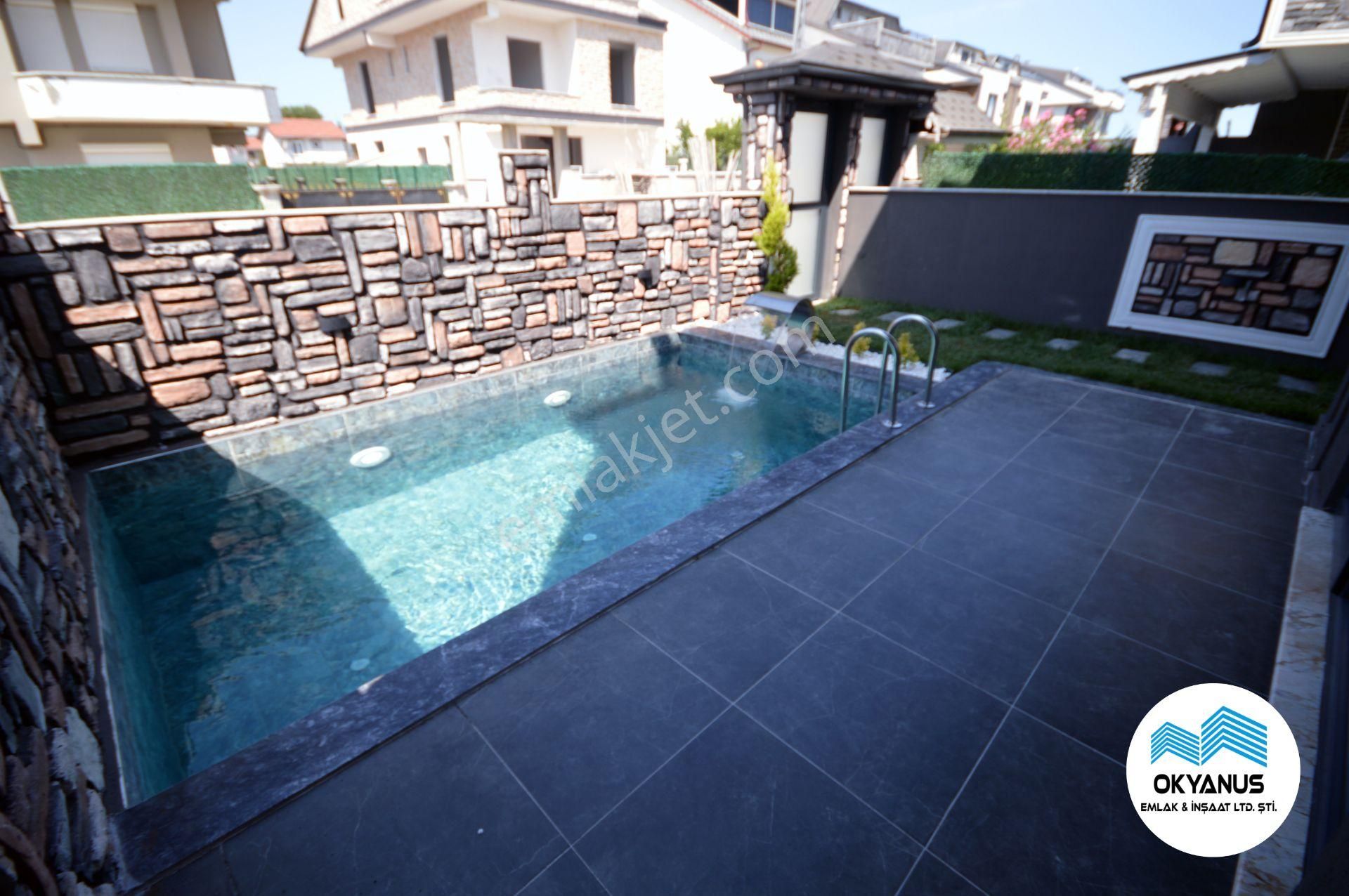 Sakarya Kocaali De Havuzlu Taş Detaylı Şık 4+1 Villa - Görsel 5