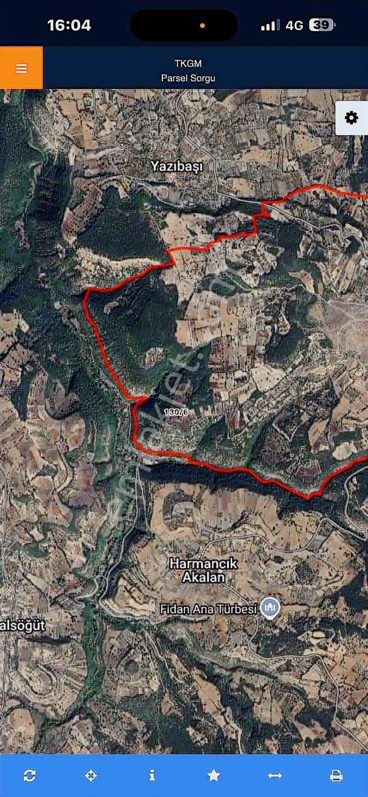 Bursa Keles Avdanda Satılık 2500 M2 Tarla - Görsel 2