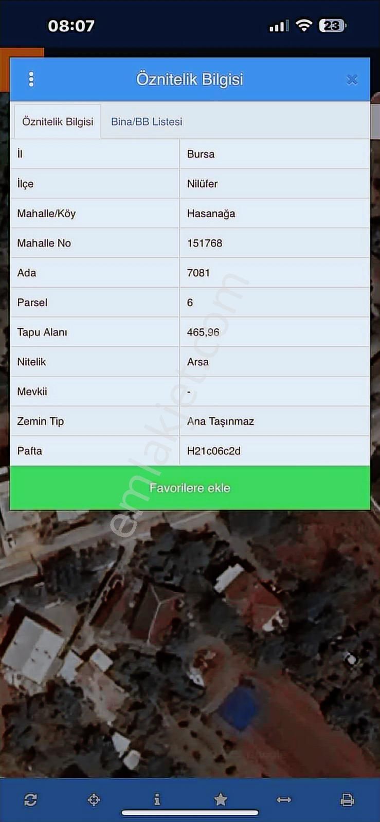 Bursa Nilüfer Hasanağada Konut Ve Villa İmarlı Satılık Arsa - Görsel 7