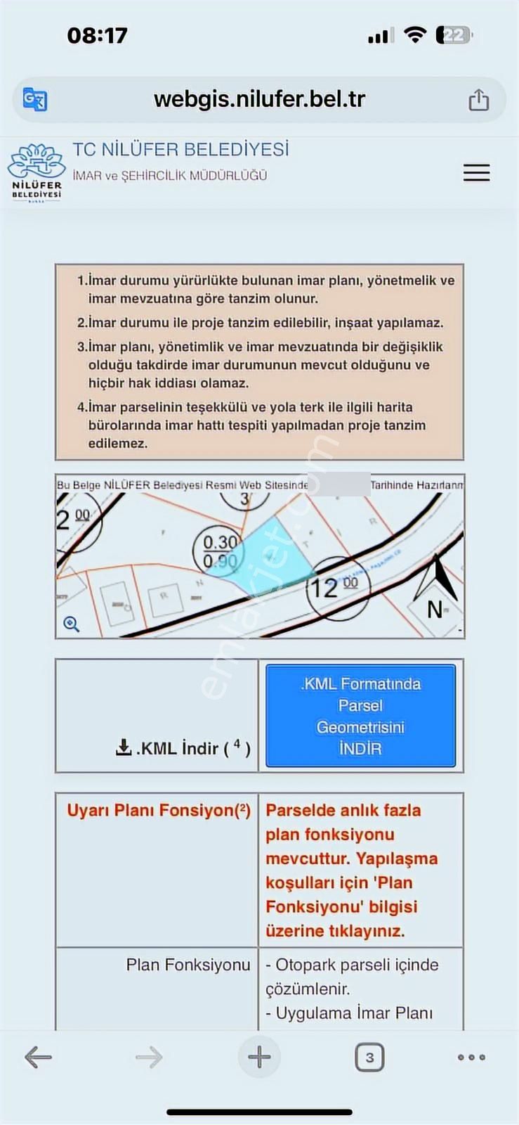 Bursa Nilüfer Hasanağada Konut Ve Villa İmarlı Satılık Arsa - Görsel 12