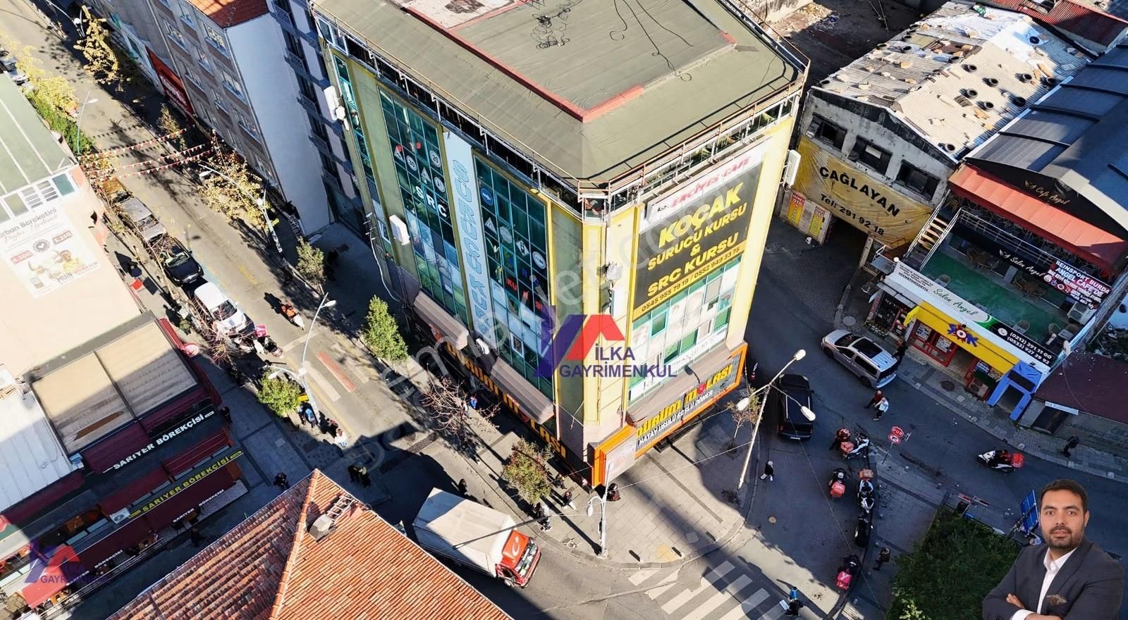 İlka'dan Cadde Üzeri Fırsat Kiralık Tabela Değeri Yüksek Ofis