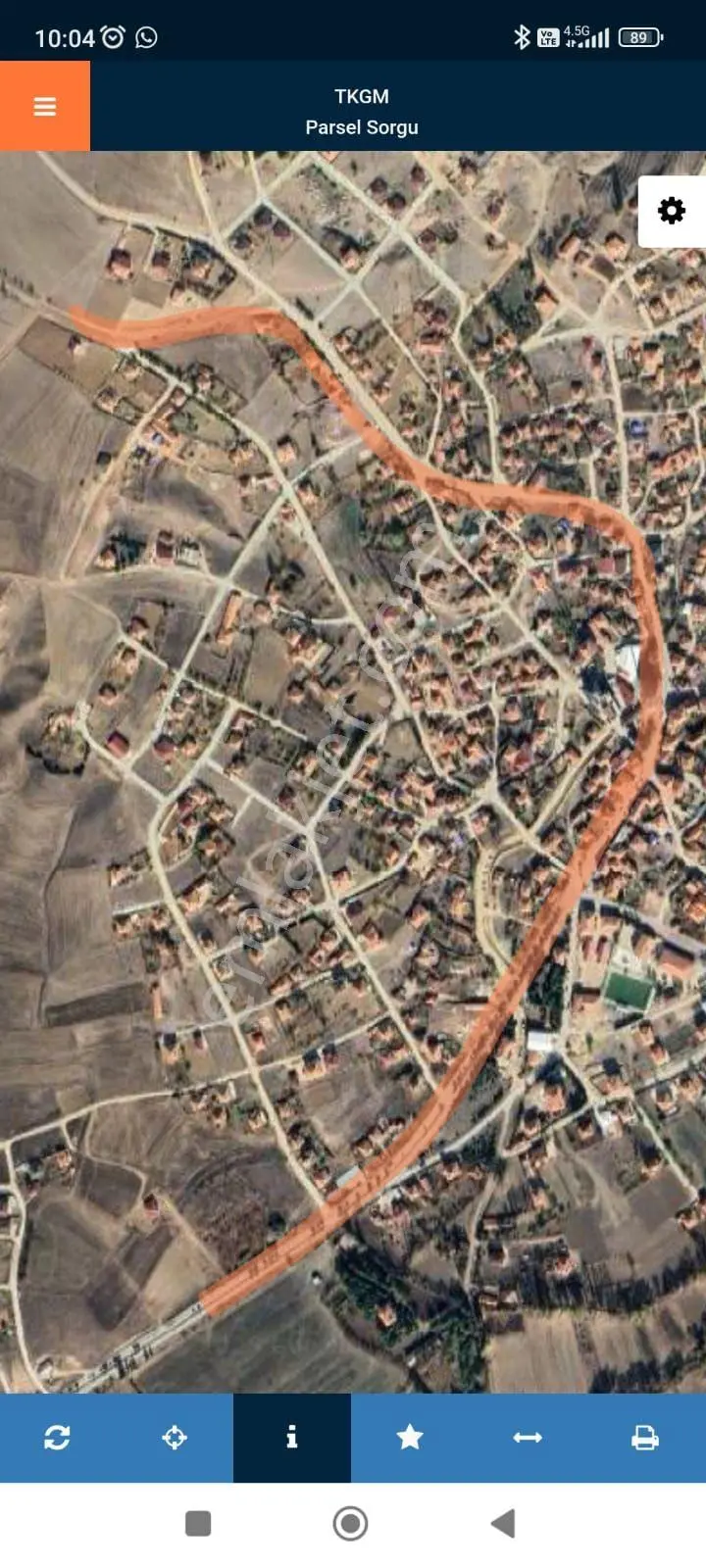 Yola Sıfır 3580 M² Eymir Beledıyesıne 200 Mt - Görsel 3