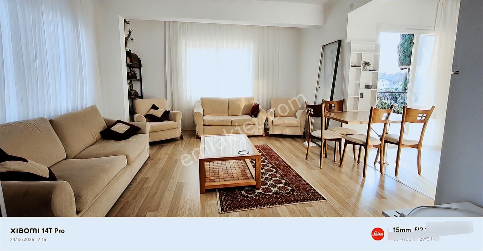 Fethiye Yanıklar Kiralık 2+1 Eşyalı Uzun Dönem Daire