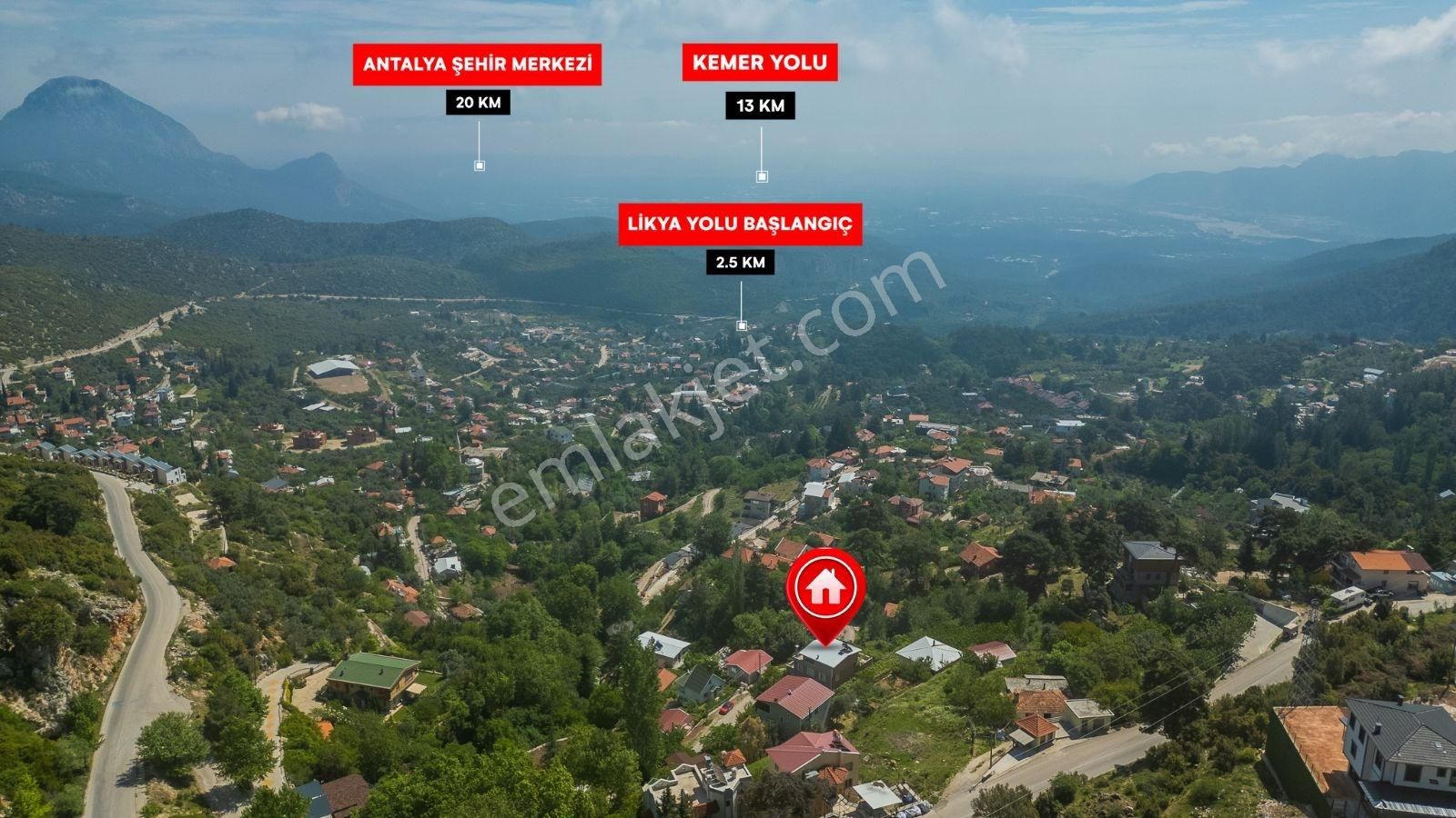 Konyaaltı Geyikbayrı Köy İçinde Satılık Villa - Görsel 22