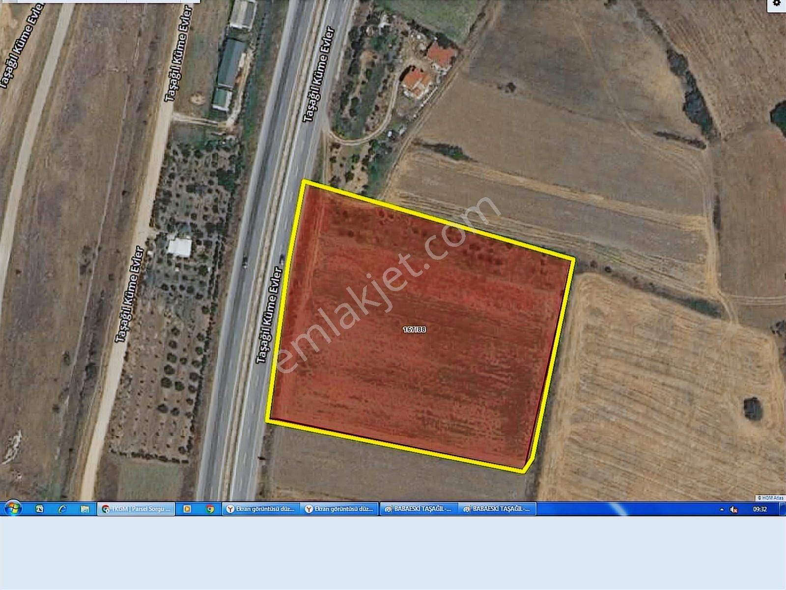 K.eli Babaeski Taşağıl Anayola Cephe 12.097 Metre Arsa Satılık. - Görsel 8