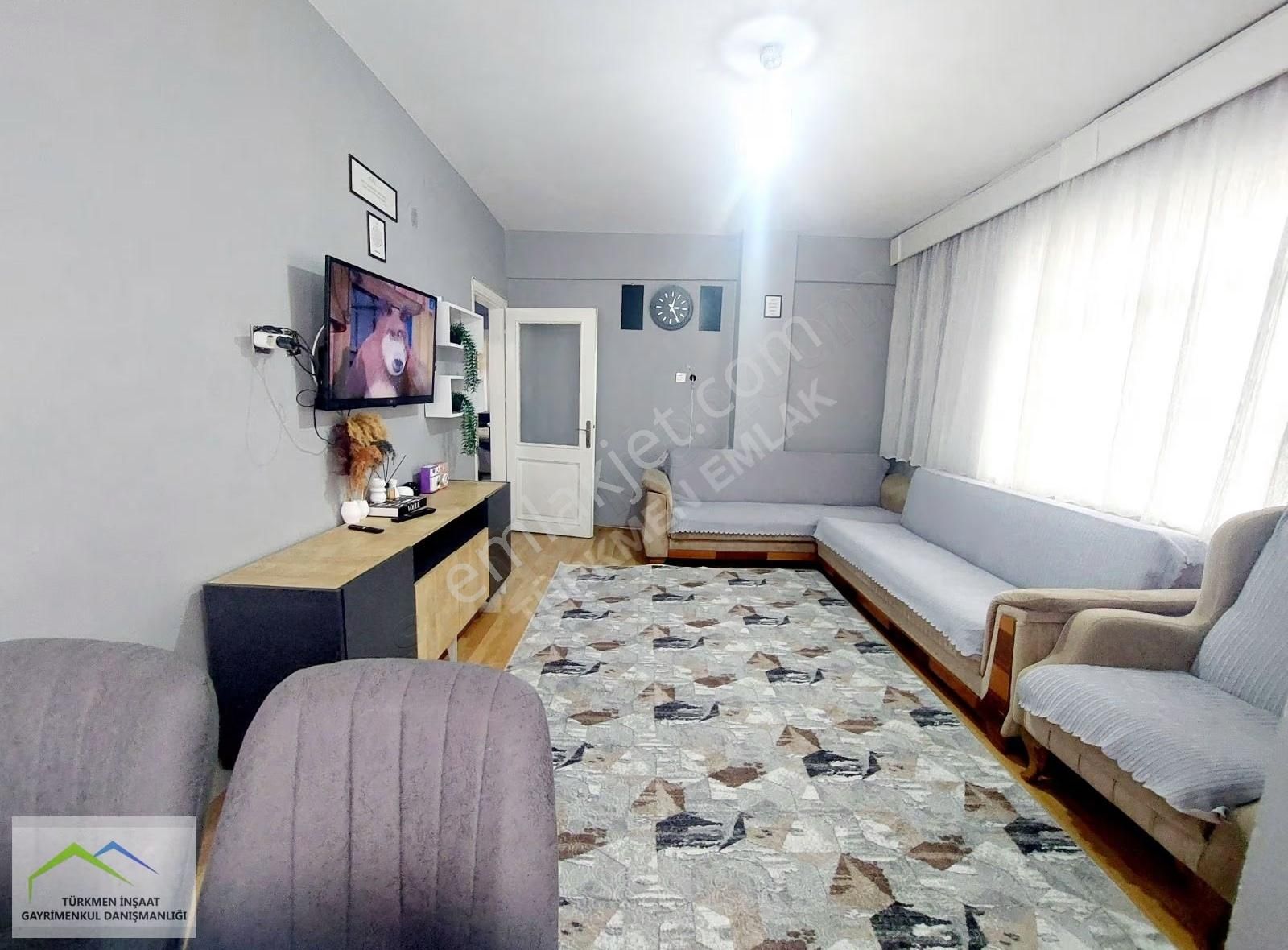 Türkmen Emlak'tan Gazi Mah. Satılık 2+1 Çift Balkonlu 1 Kat - Görsel 6