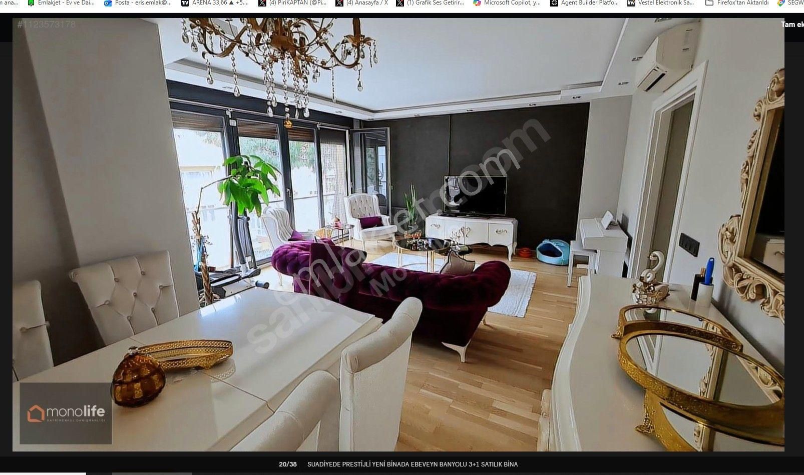 Suadiyede Prestijli Yeni Binada Ebeveyn Banyolu İskanlı 3+1 Satılık Bina - Görsel 5