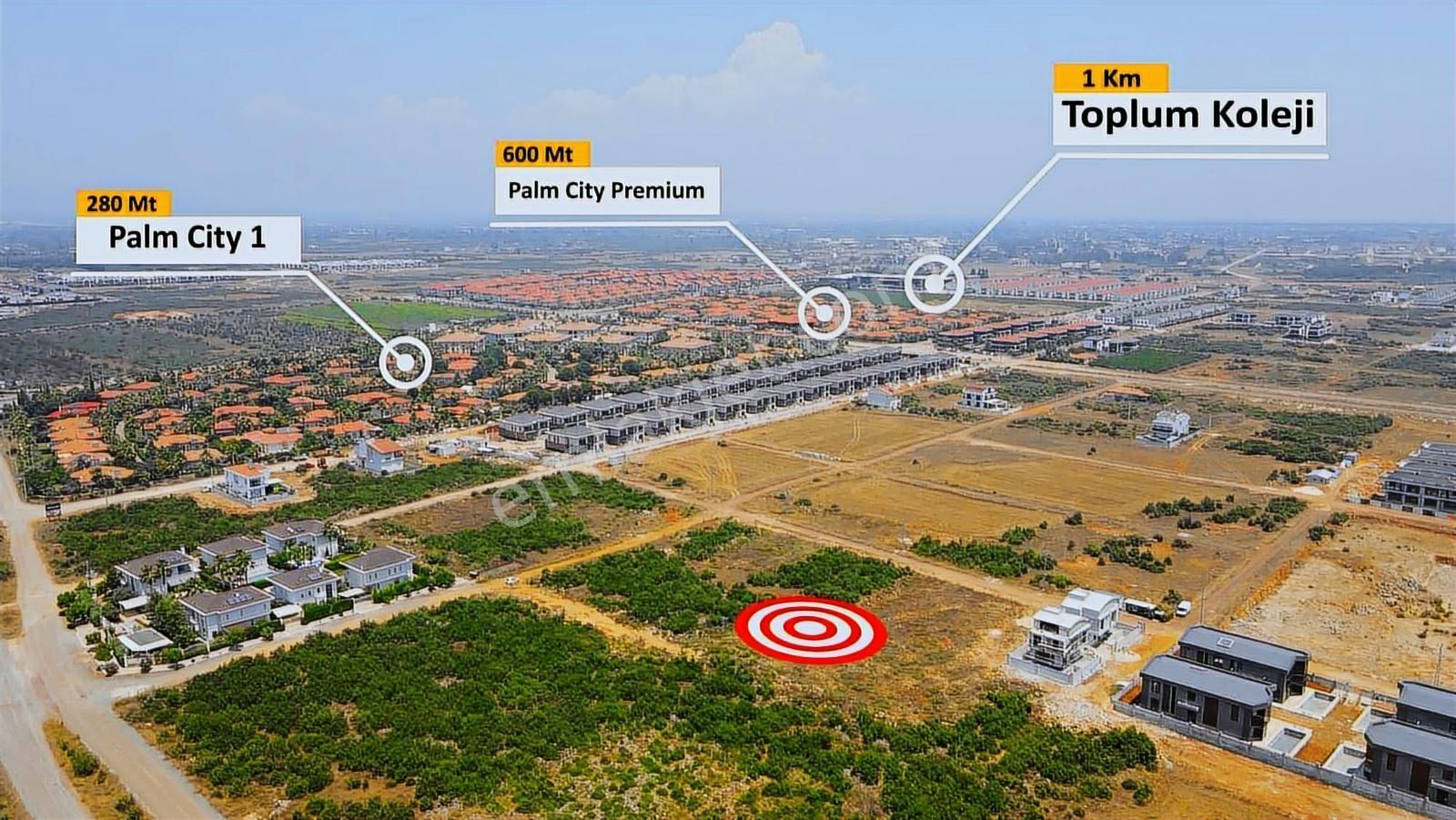 Döşemealtı Altınkale'de Palm City Yanı Satılık Villa Arsası - Görsel 4