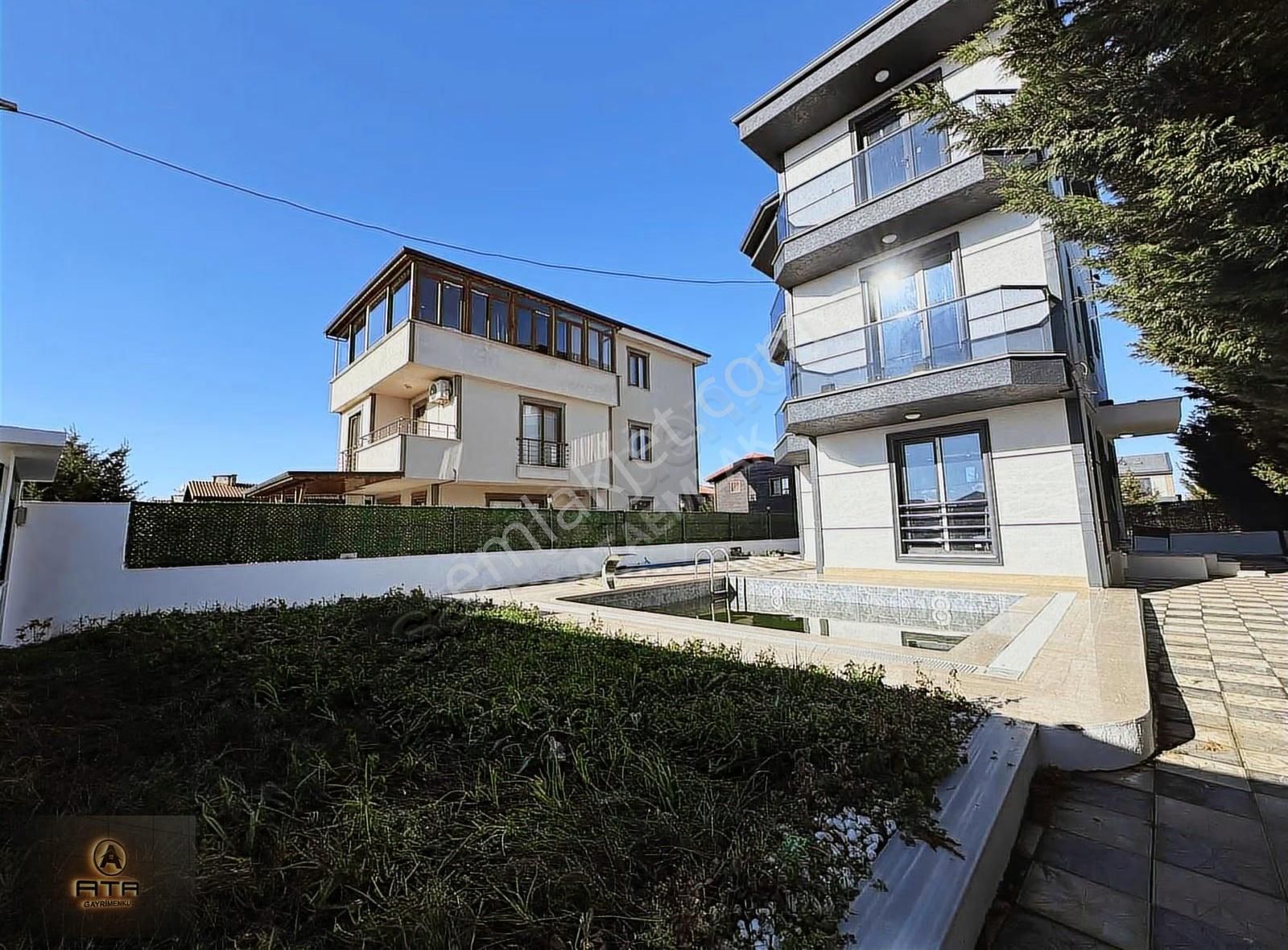 ꧁꧂ Ata Gayrimenkul,den Yeni Nesil 4+1 Havuzlu Lüks Villa ꧁꧂ - Görsel 15