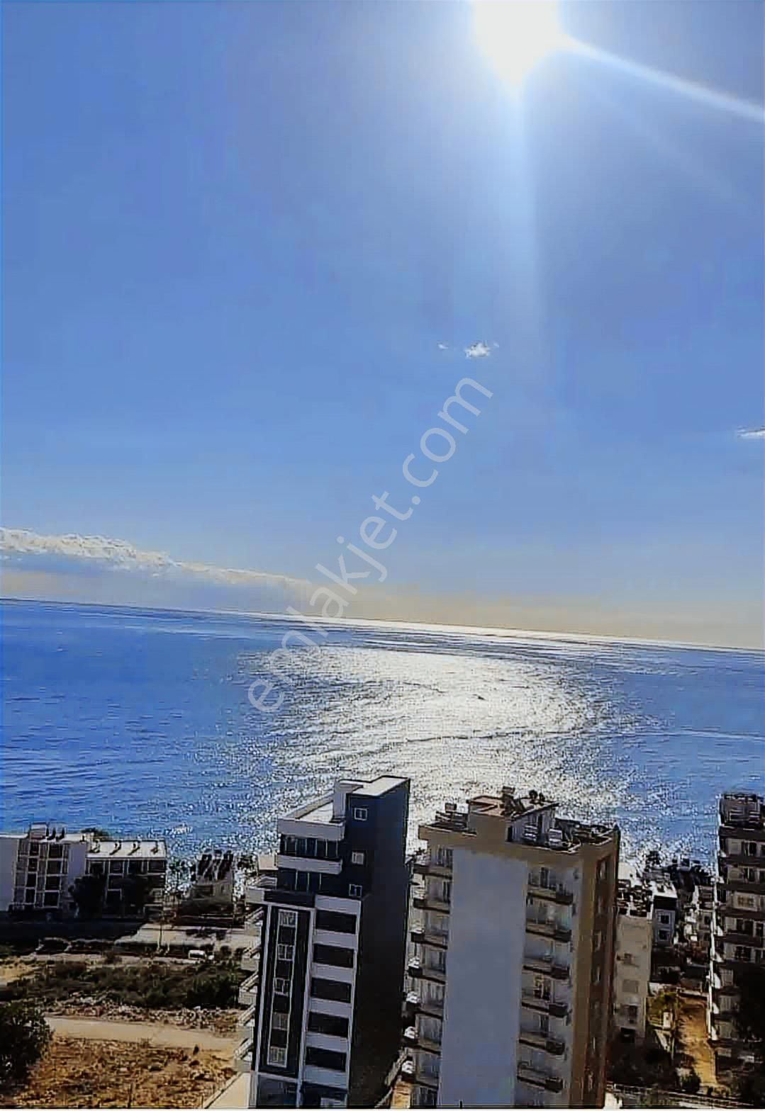 Mersin Erdemli Ayaş Yoğunluk:0.90 Kat:5 Arsa Deniz Manzaralı