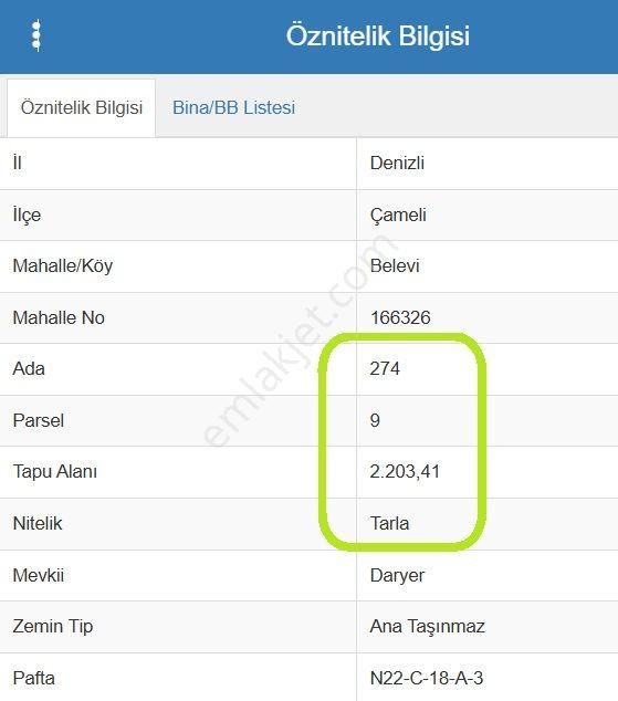 🦋lobby Fortis'ten Satılık Çameli Belevi'de 2203 M² Tarla🦋 - Görsel 8