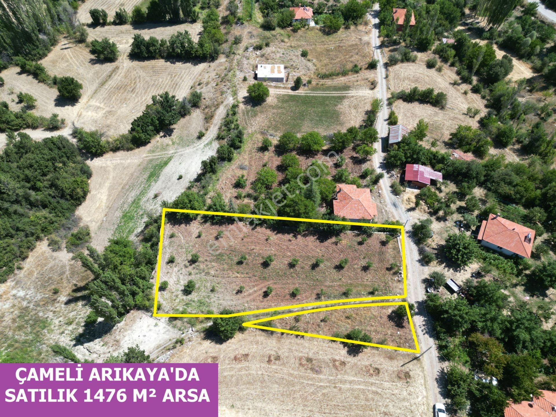 🦋lobby Fortis'ten Satılık Çameli Arıkaya'da 1606 M² Harika Bir Arsa🦋