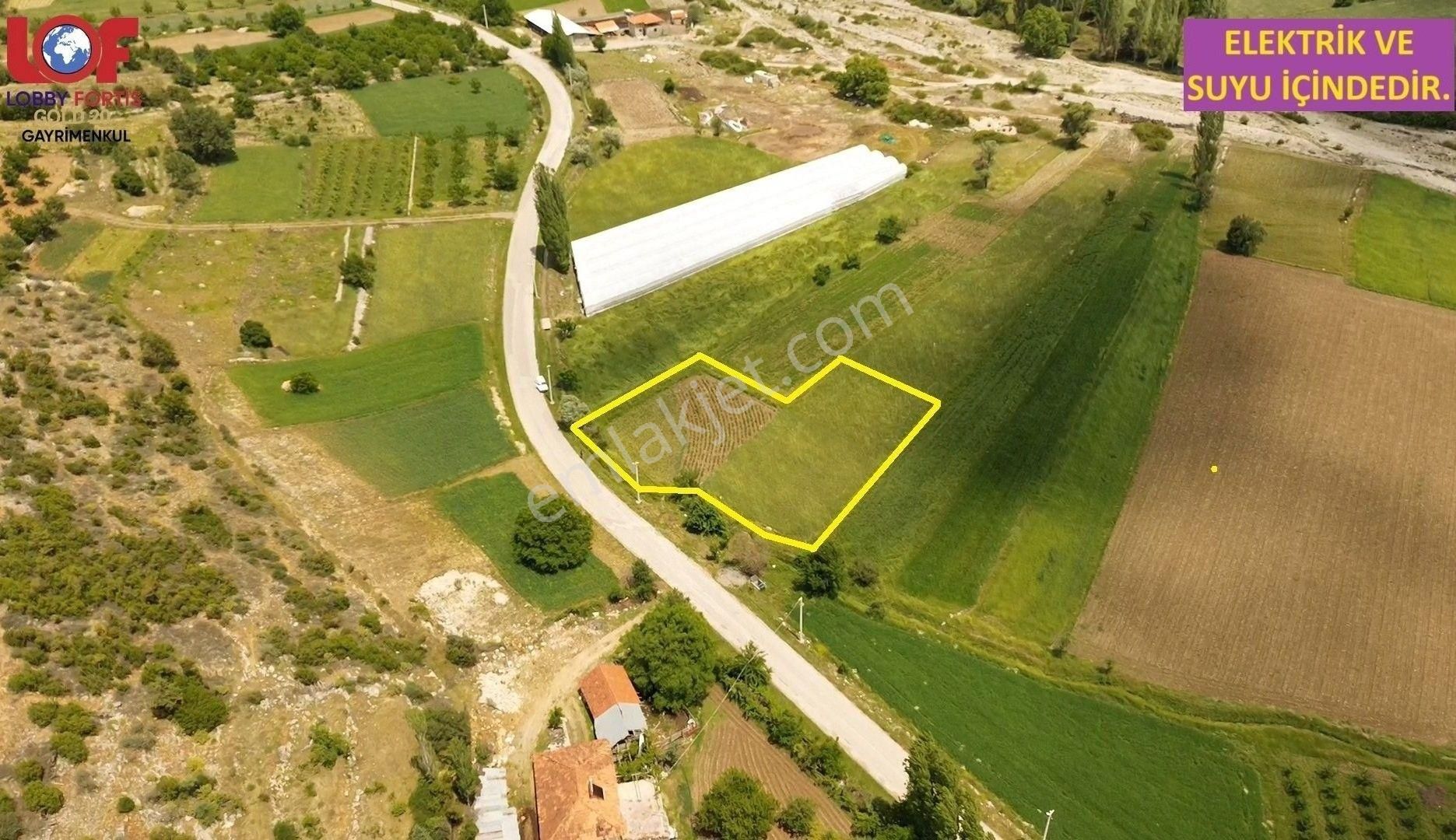 🦋lobby Fortis'ten Satılık Çameli Arıkaya'da 3'e Bölünebilen %40 İmarlı 1913 M² Arsa🦋 - Görsel 3