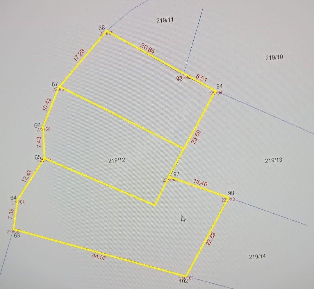 🦋lobby Fortis'ten Satılık Çameli Arıkaya'da 3'e Bölünebilen %40 İmarlı 1913 M² Arsa🦋 - Görsel 9