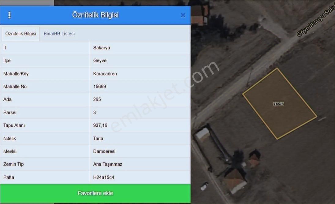 Sakarya Geyve Karacaören De Bugün Tarla Çok Yakında Arsa - Görsel 8