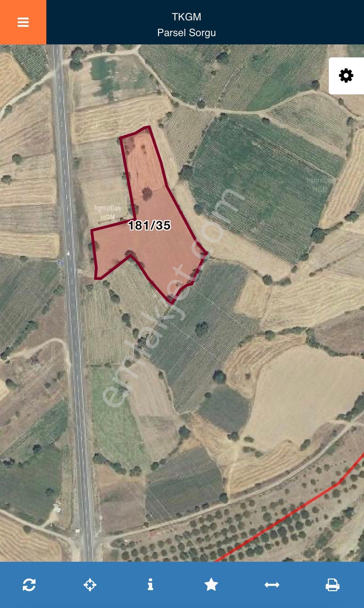 Balcity'den Çanakkale Yenice’de Kaz Dağları Eteğinde, Oto Yola Cepheli 9 Dönüm Bakımlı Tarla - Görsel 13