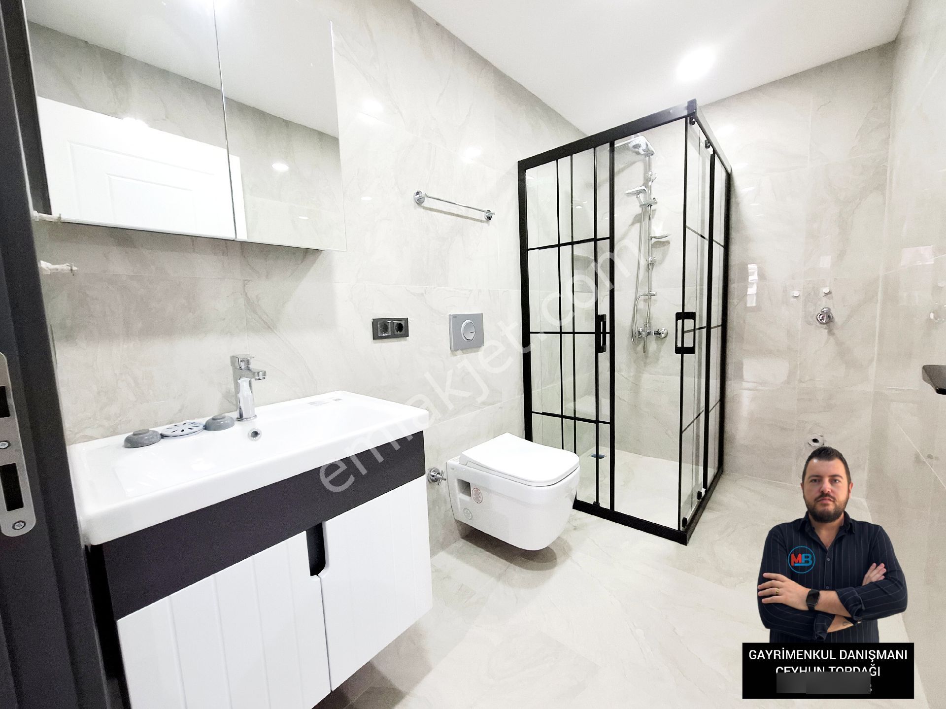 Didim'de Satılık 2+1 Orta Kat Sıfır Asansörlü Çarşı Merkeze Yakın Daire ! - Görsel 11