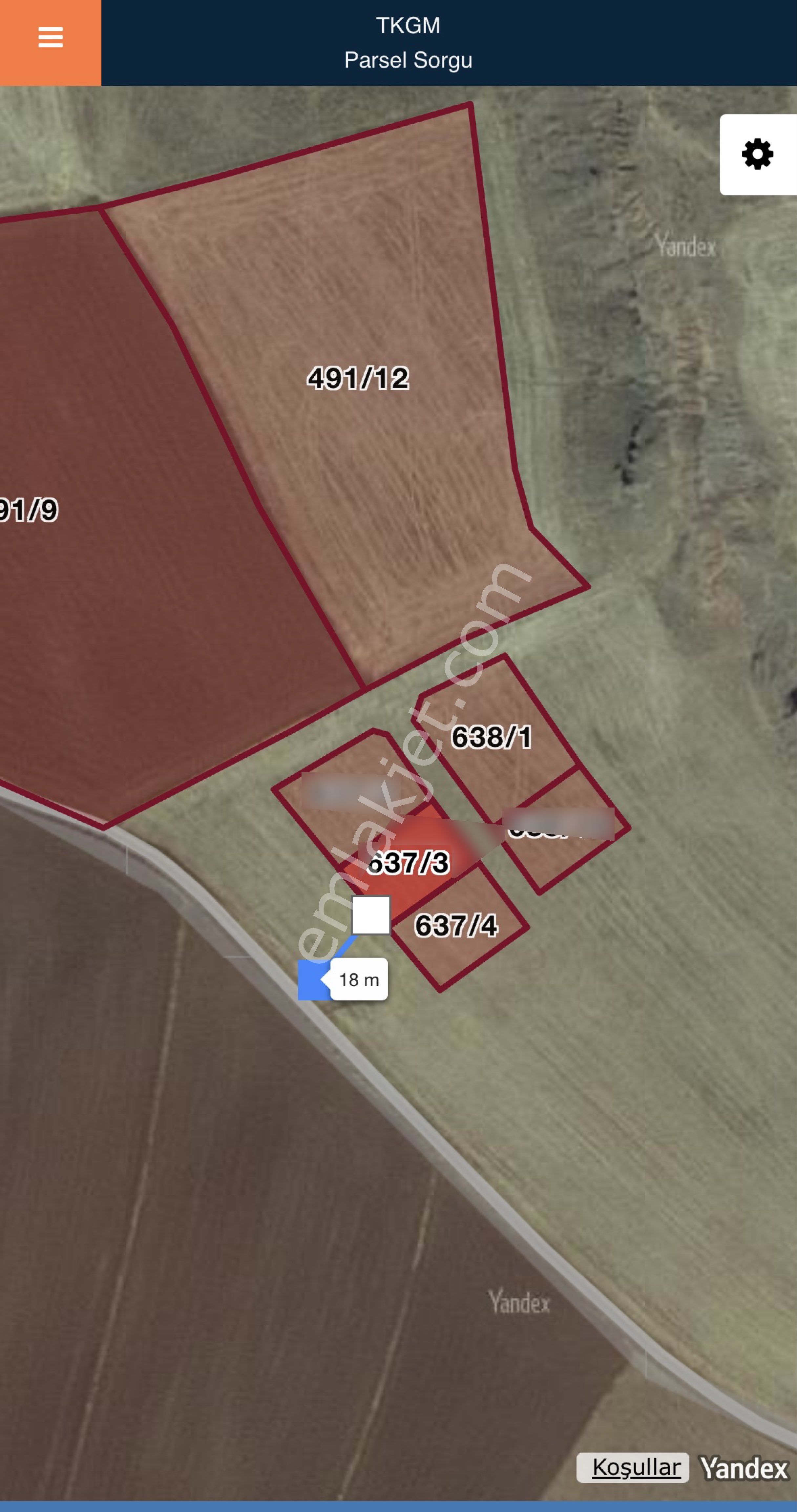 Balcity - Kırıkkale Delice Çerikli Toki Yakını 450 M2 Konut İmarlı Arsa - Görsel 17