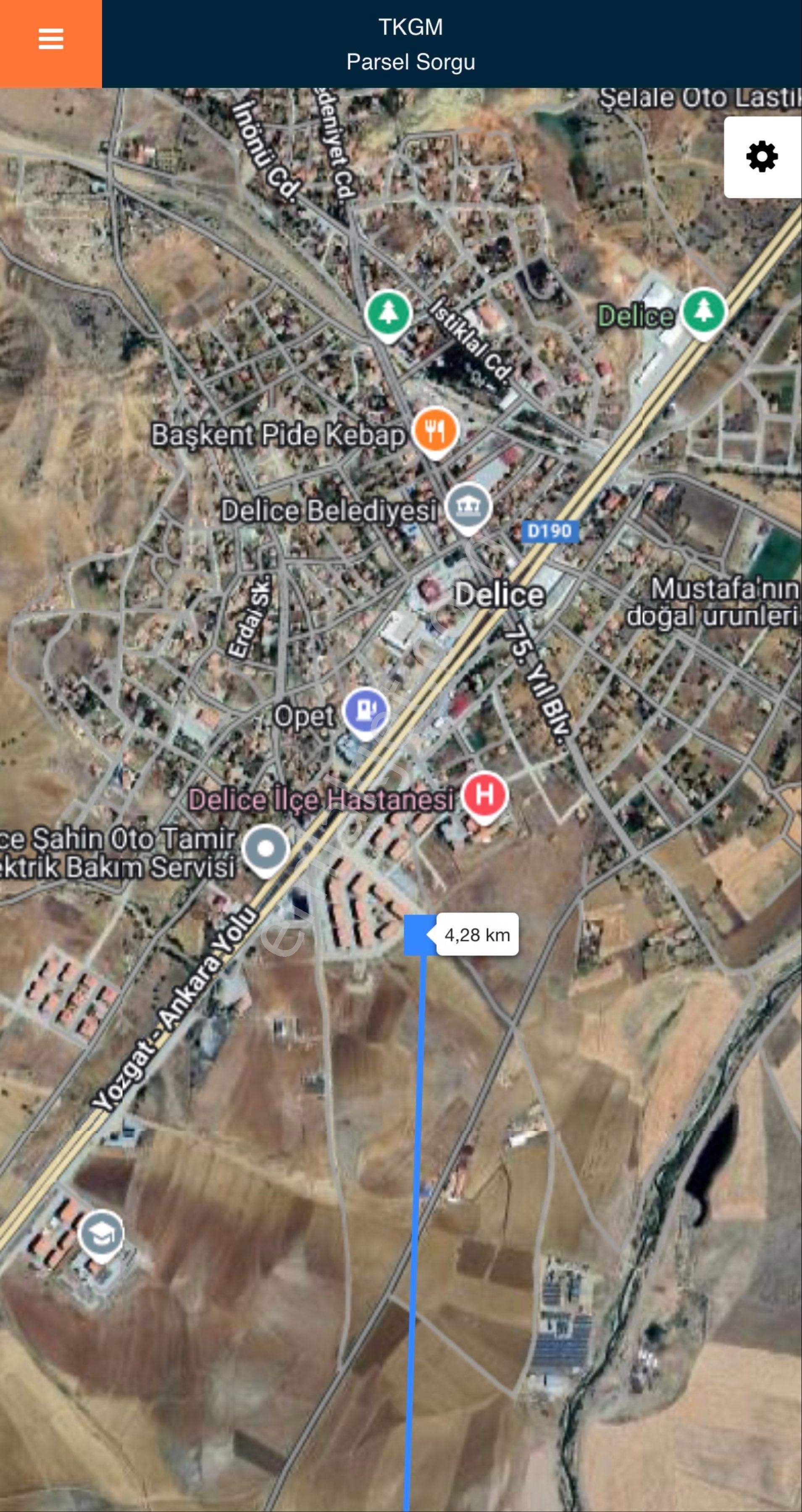 Balcity - Kırıkkale Delice Çerikli Toki Yakını 450 M2 Konut İmarlı Arsa - Görsel 9