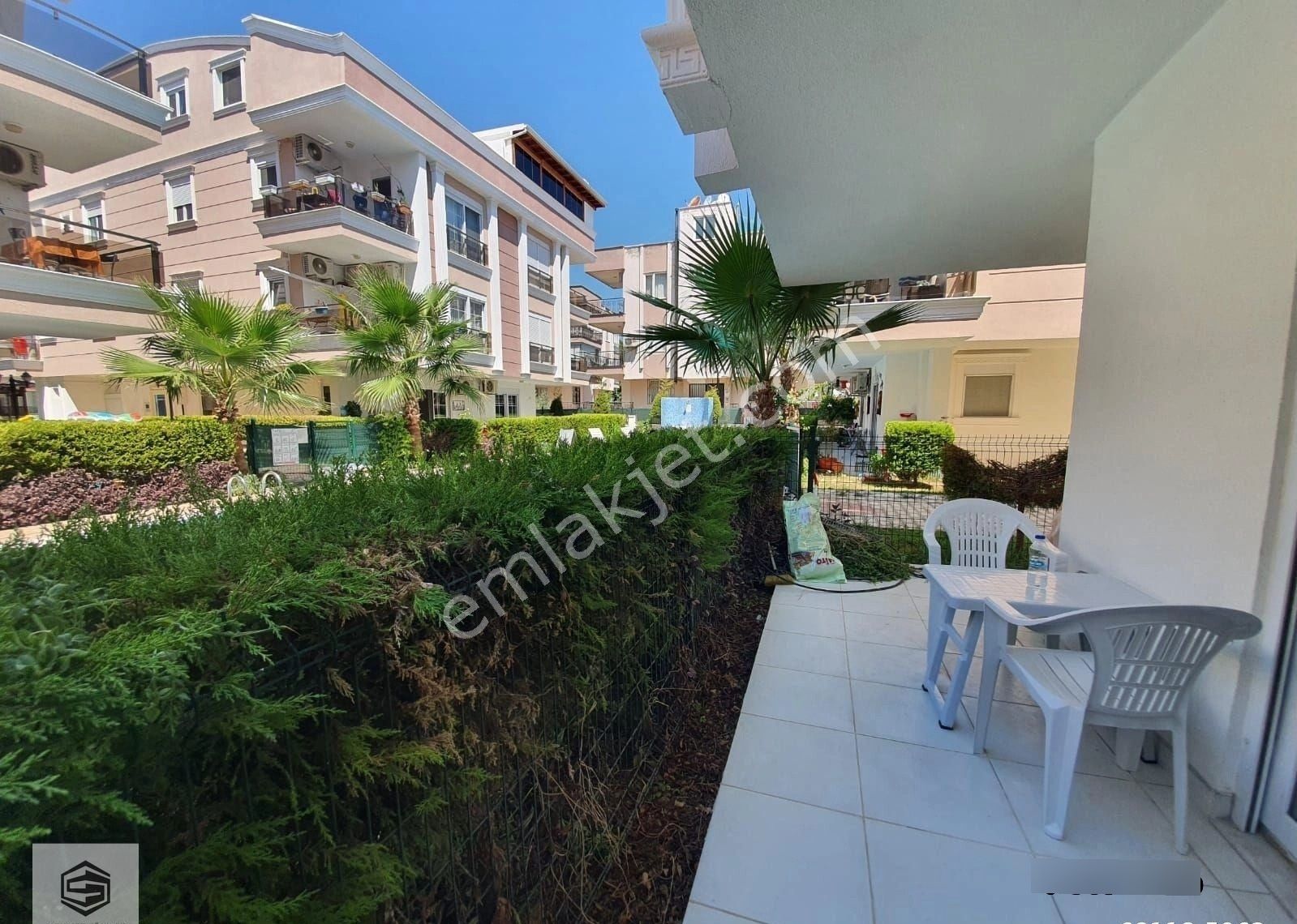 Lara Güzelobada Havuzlu Site İçersinde Eşyalı 1+1 Bahçe Katı - Görsel 8