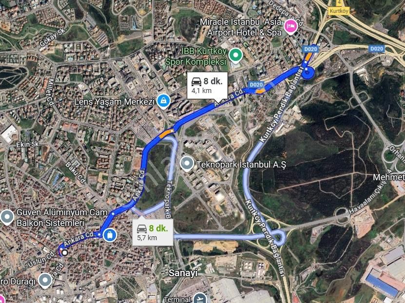 Kurtköy Metro Durağı Yanı 200 M2 Satılık Ofis&büro - Görsel 24