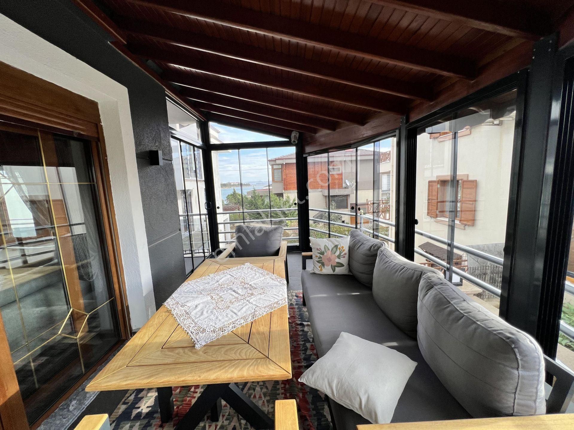 Balıkesir Ayvalık Cunda Da Satılık Harika Dubleks Bodrumlu Villa - Görsel 14