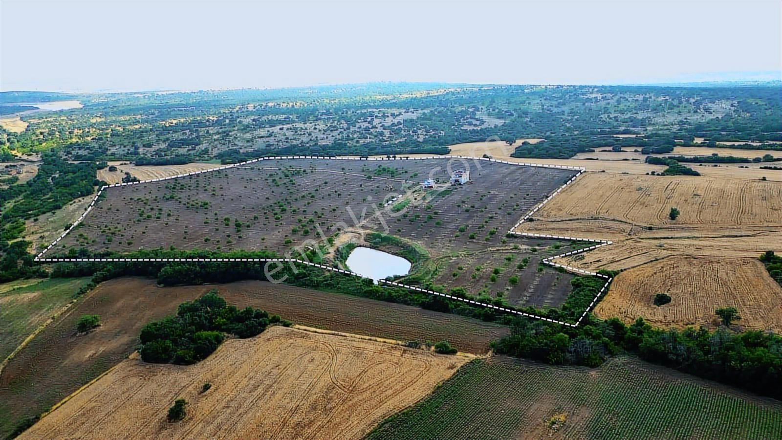 Kırklareli Yoğuntaş Köyün De Etrafı Çevrili Ceviz Bahçesi - Görsel 29