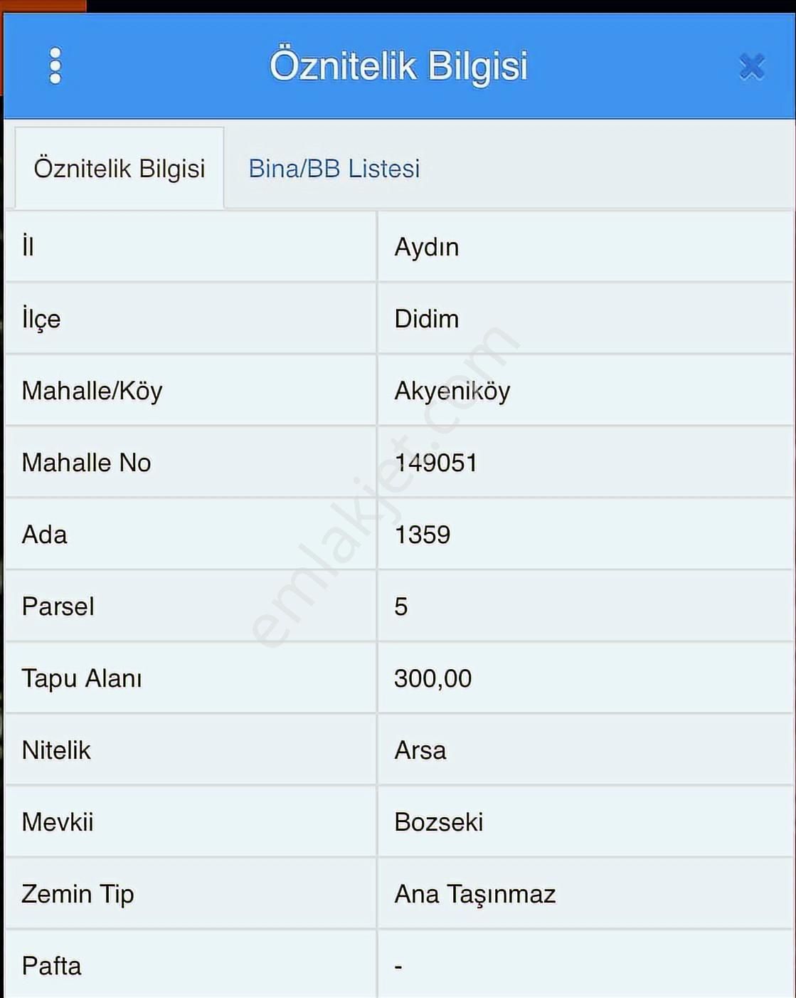 Aydın Didim Bozseki Mevkii Yatırımlık Arsa - Görsel 3
