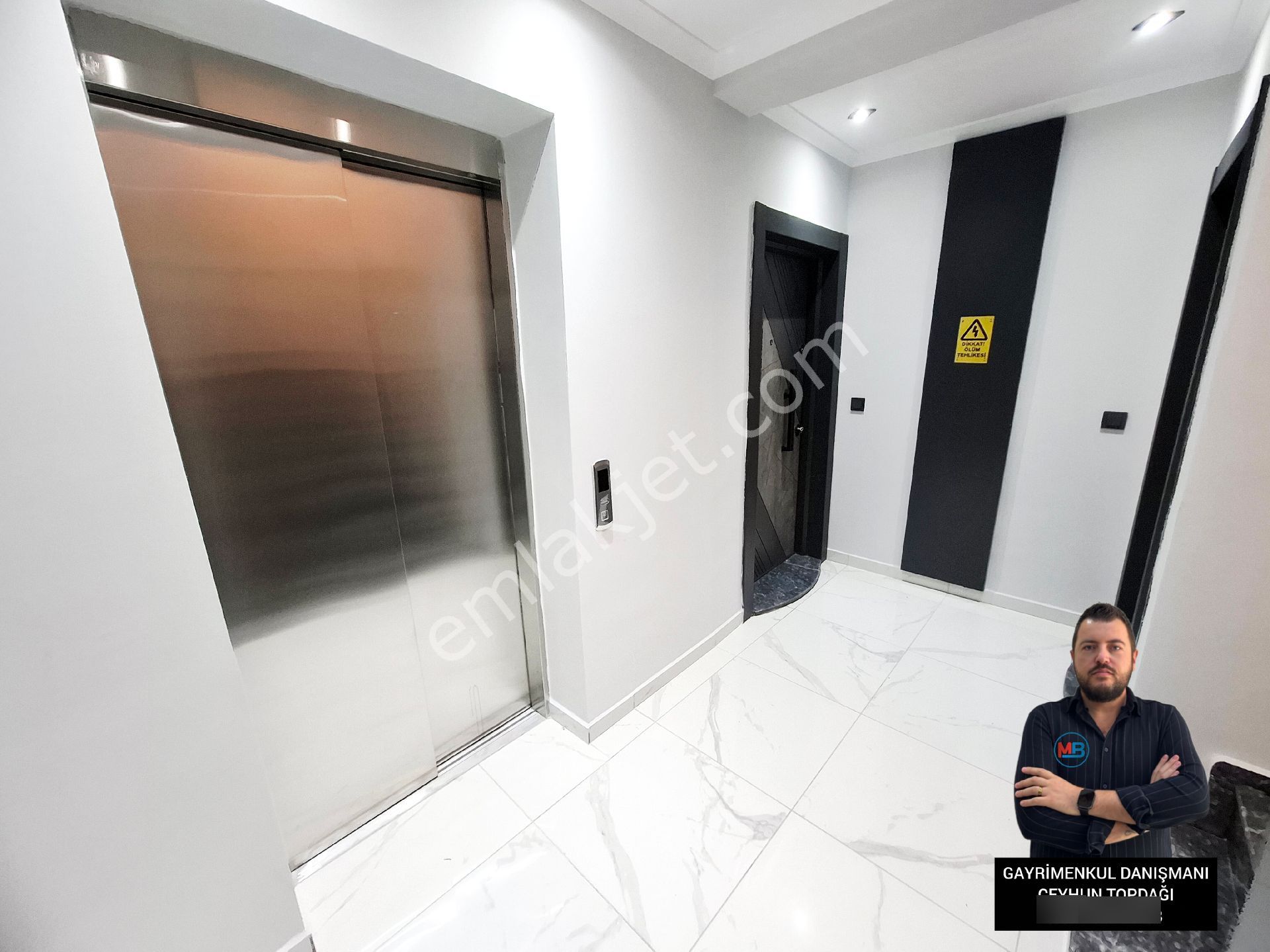 Didim'de Satılık 1+1 Sıfır Orta Kat Asansörlü Ön Cephe Daire ! - Görsel 2