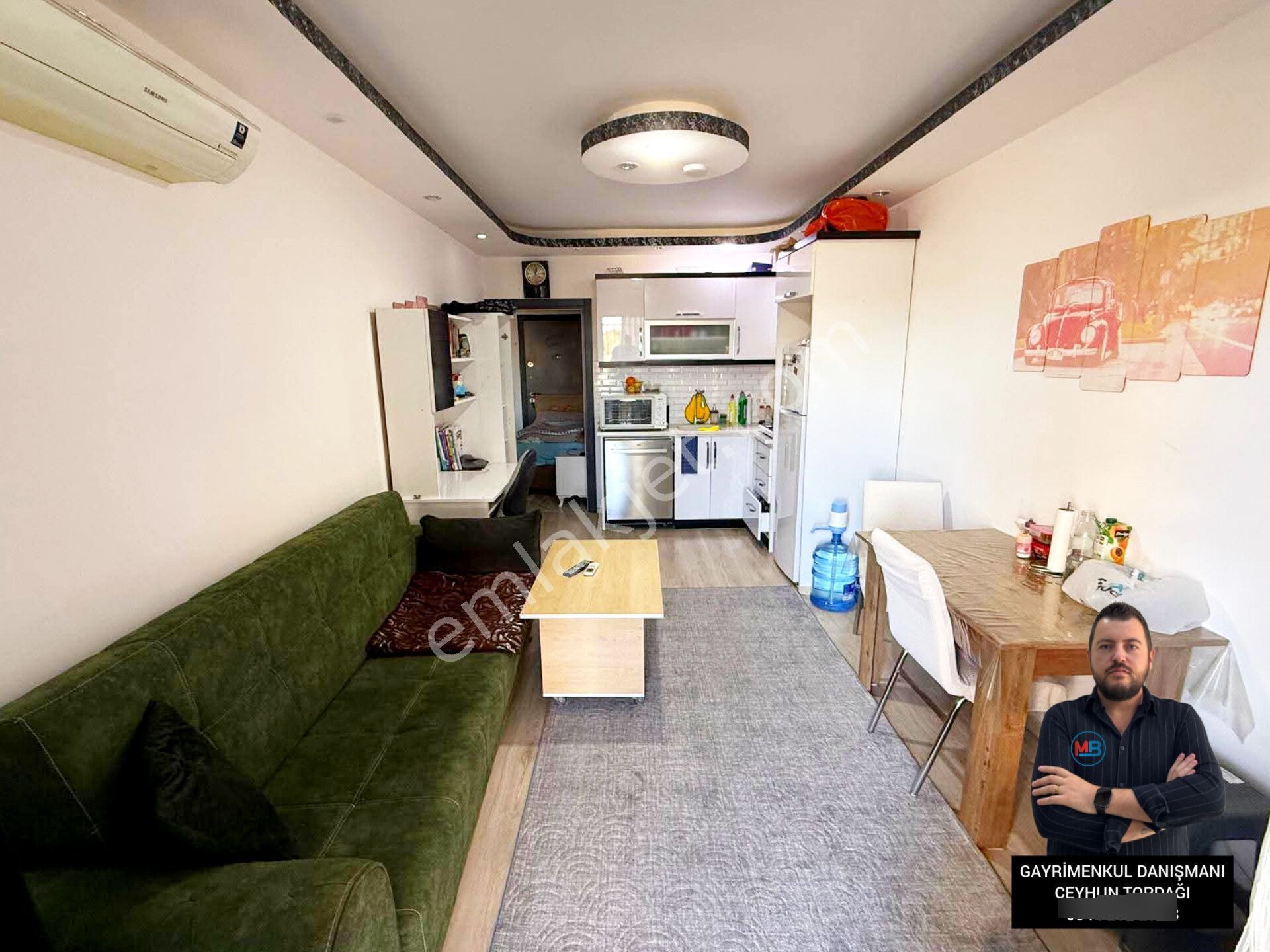 Didim'de Satılık 1+1 Daire Yüksek Giriş Bahçeli Ön Cephe Çarşıya Yakın Daire ! - Görsel 8