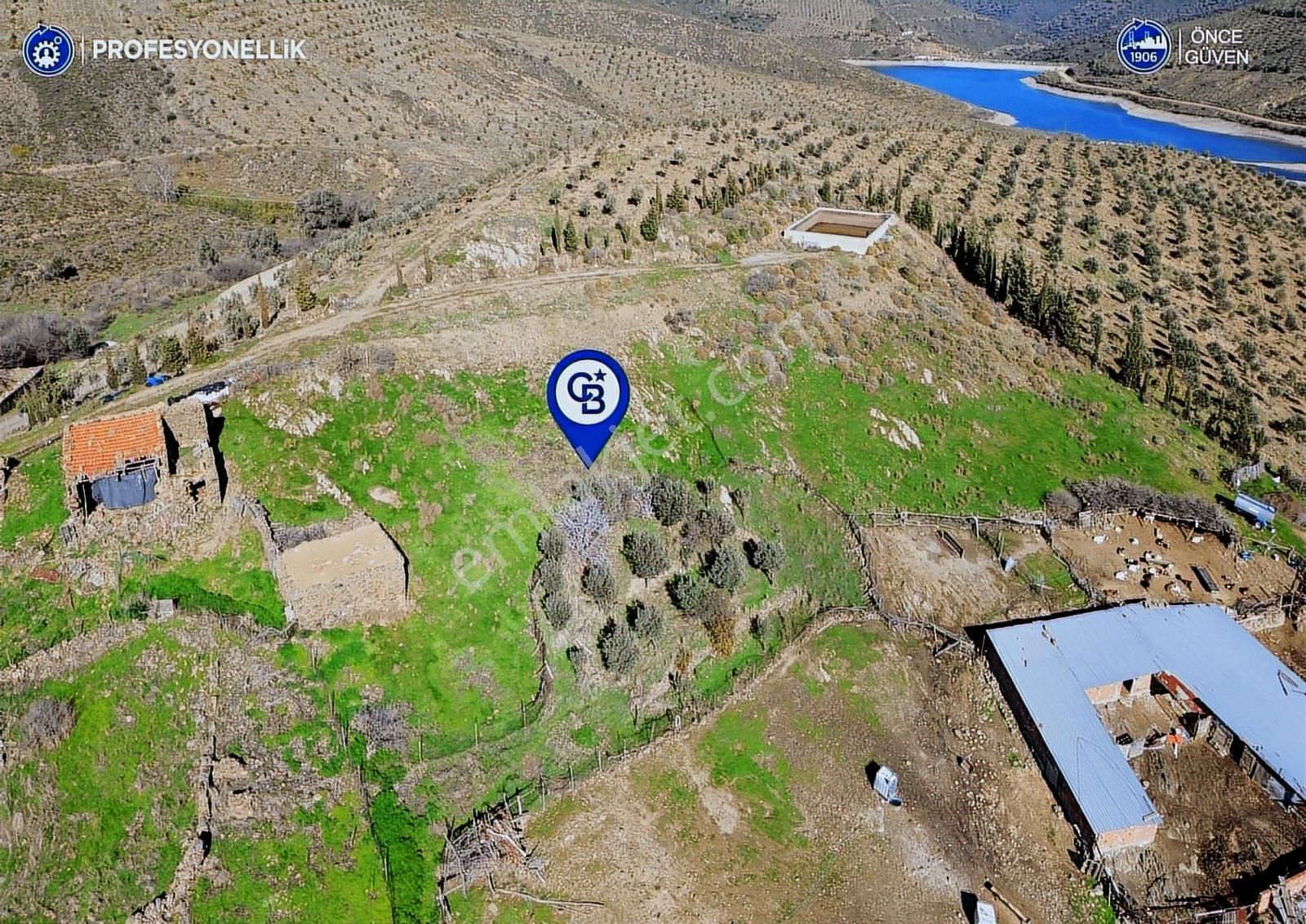 Karaburun Parlak Köyiçi'nde Doğa Manzaralı 357 M2 Tarla - Görsel 13