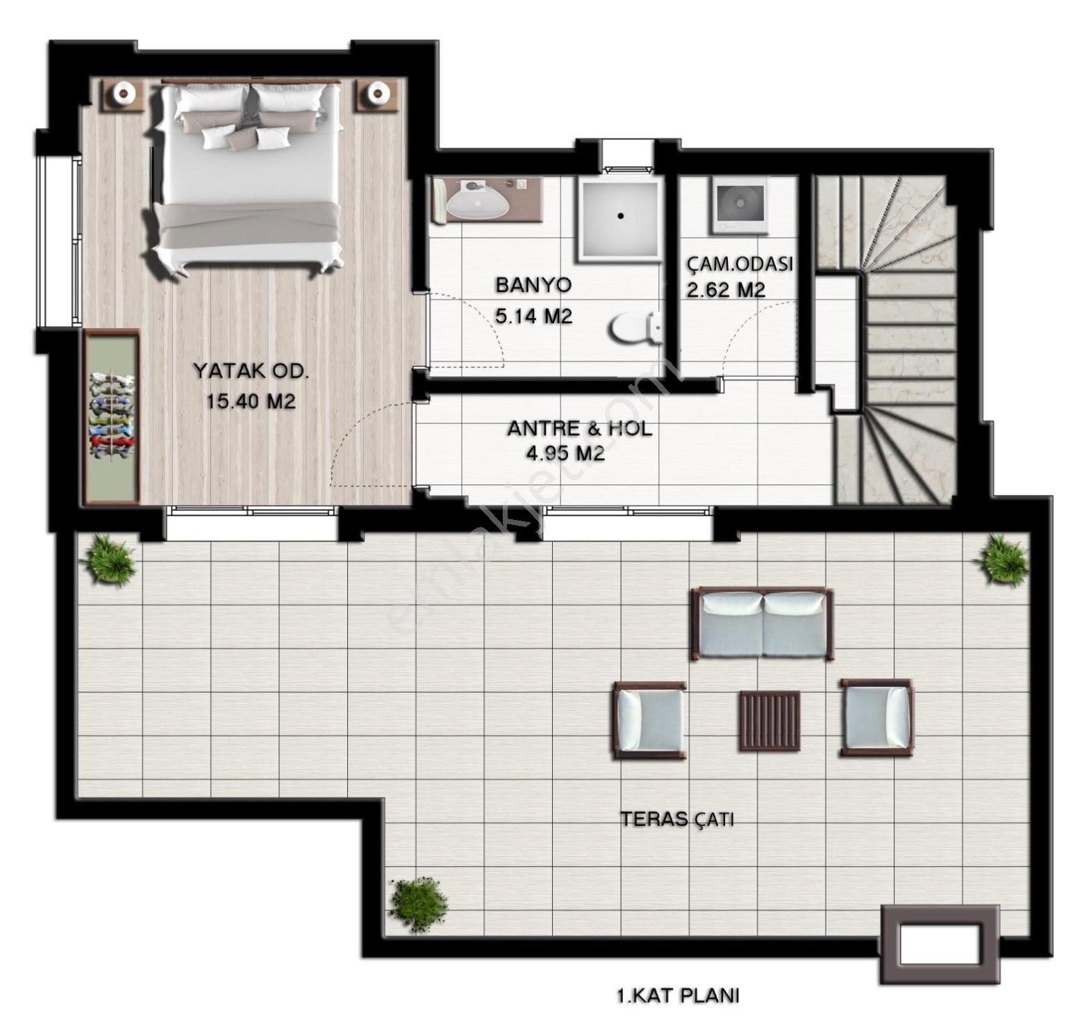 Bodrum Gümüşlük'te Havuzlu Lüks 3+1 Eşyalı Satılık Villa - Görsel 35