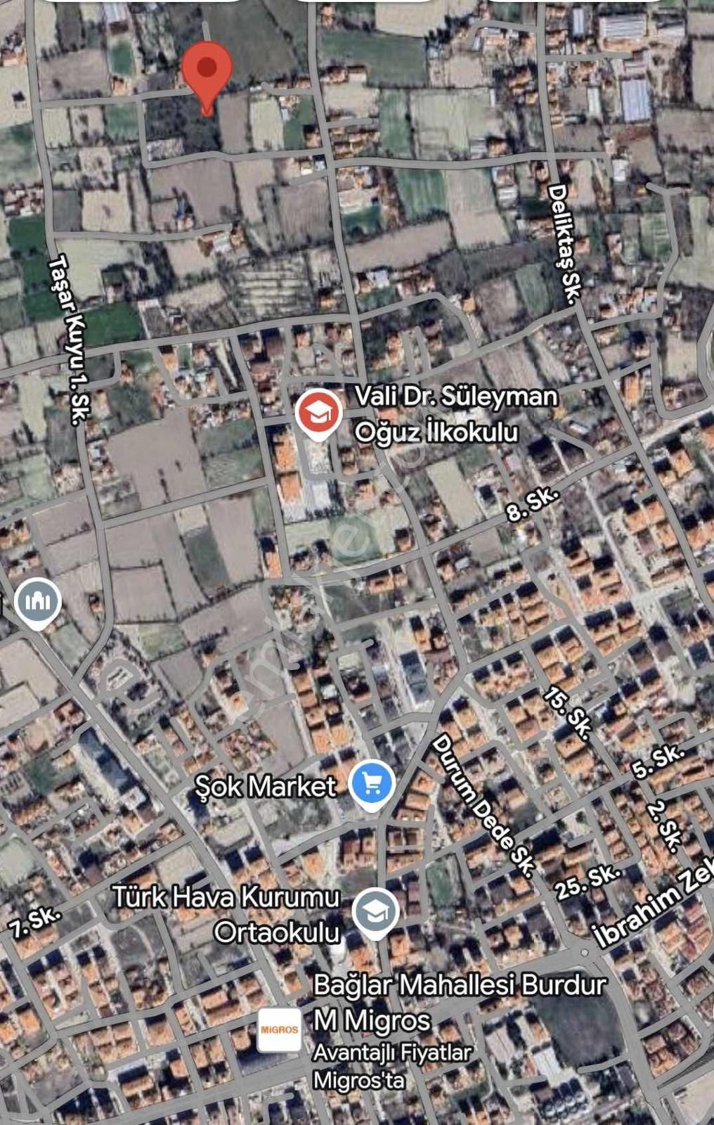 Satılık İmarlı, Burdur Bağlar Mahallesi - Görsel 17