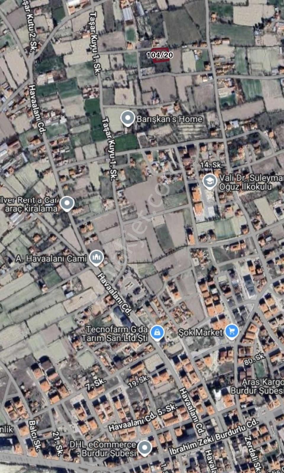 Satılık İmarlı, Burdur Bağlar Mahallesi - Görsel 16