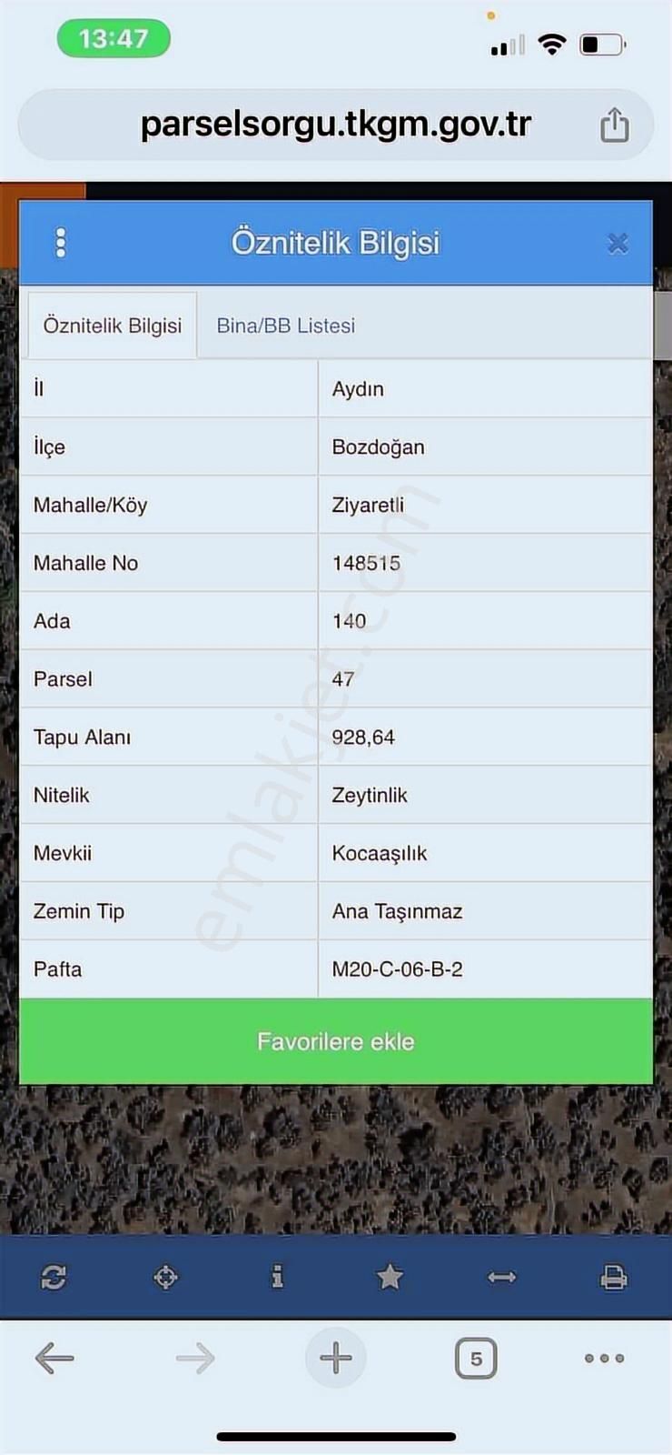 928 Mt Zeytinlik.yolu Var.tek Tapu..