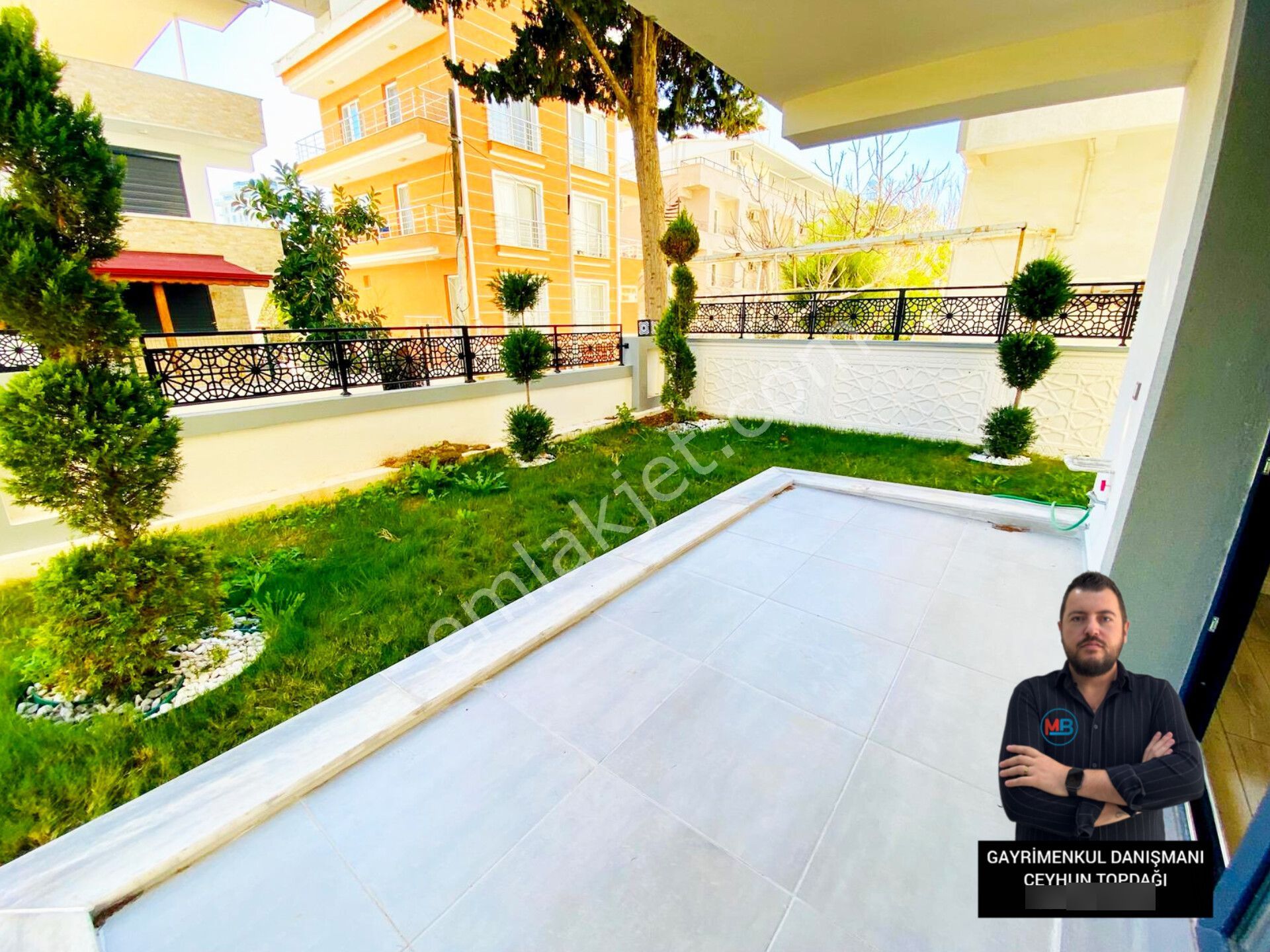 Didim'de Satılık 1+1 Sıfır Giriş Kat Bahçeli Denize 5 Dk Mesafede - Görsel 3