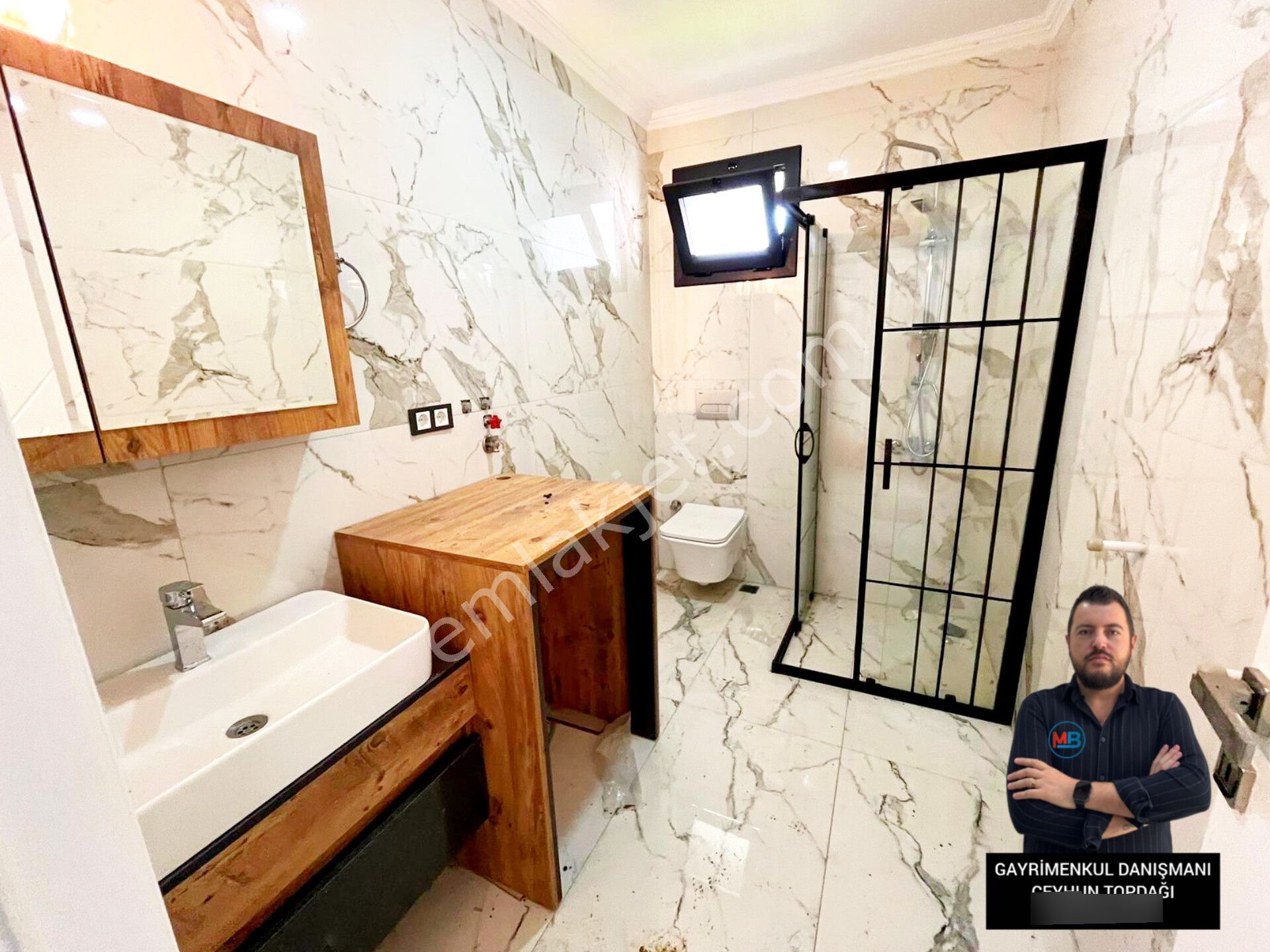 Didim'de Satılık 1+1 Sıfır Giriş Kat Bahçeli Denize 5 Dk Mesafede - Görsel 14