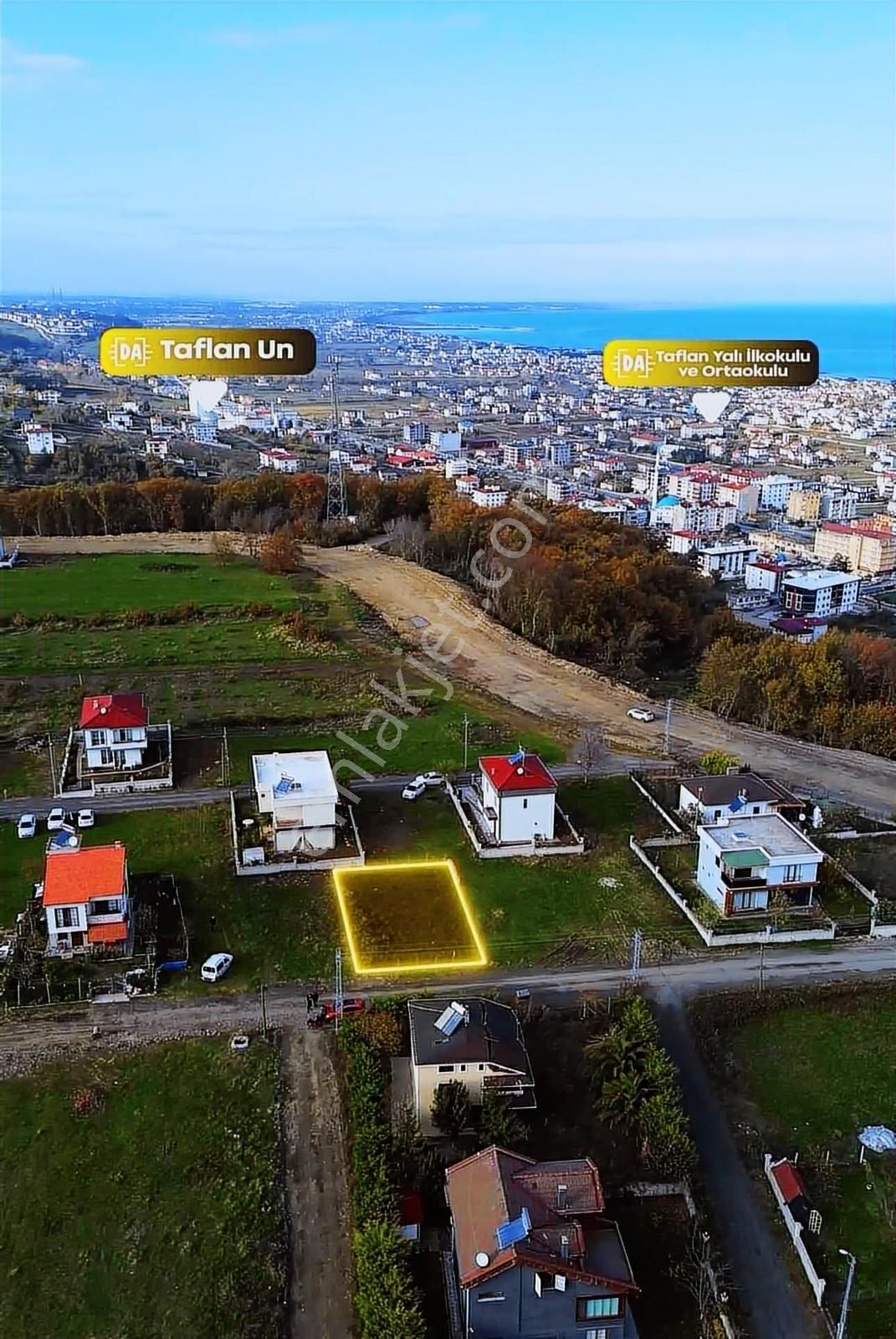 Esradan Taflan Hanımtepe De Deniz Manzaralı Villa Arsası - Görsel 9