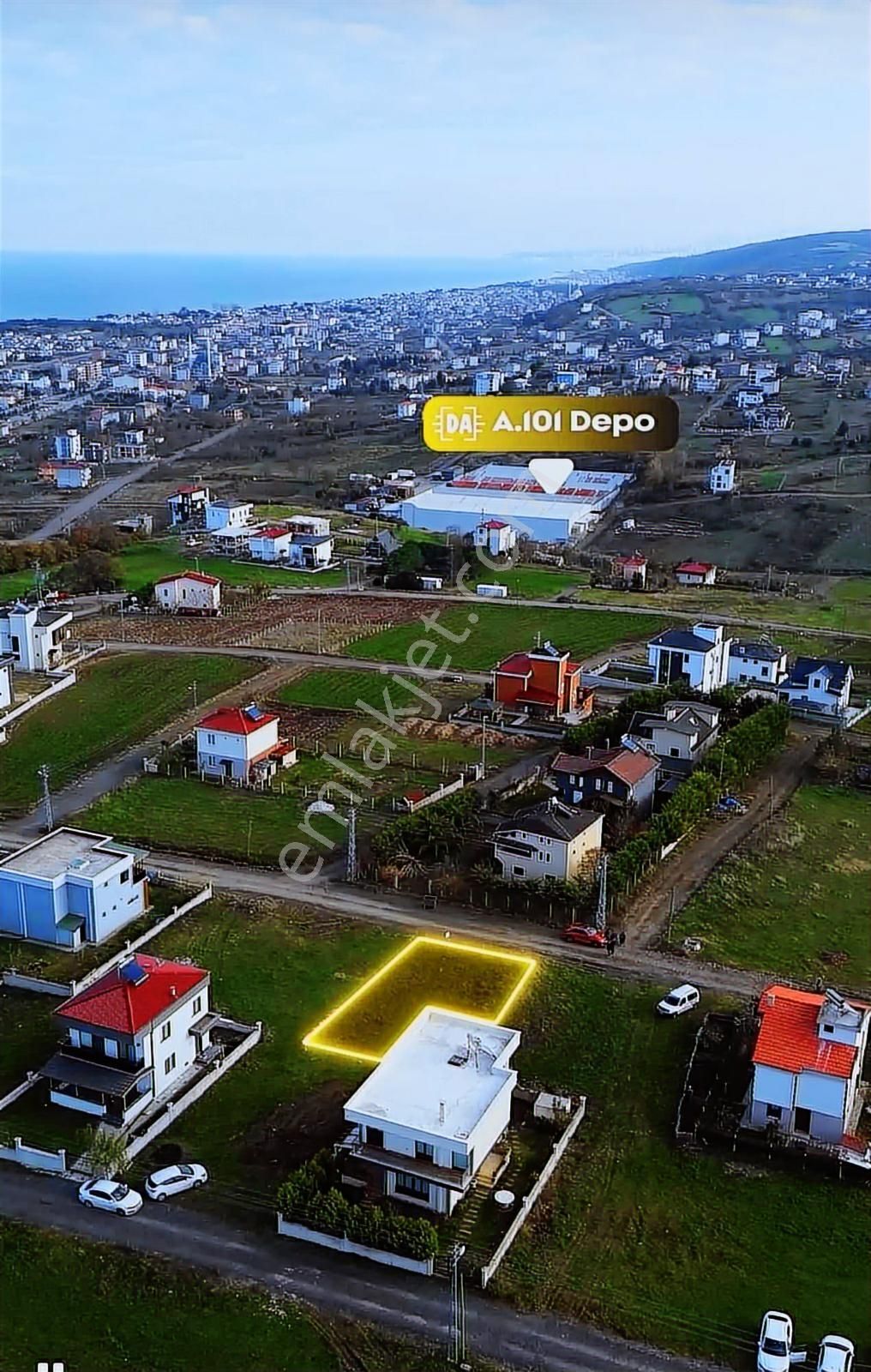 Esradan Taflan Hanımtepe De Deniz Manzaralı Villa Arsası - Görsel 2
