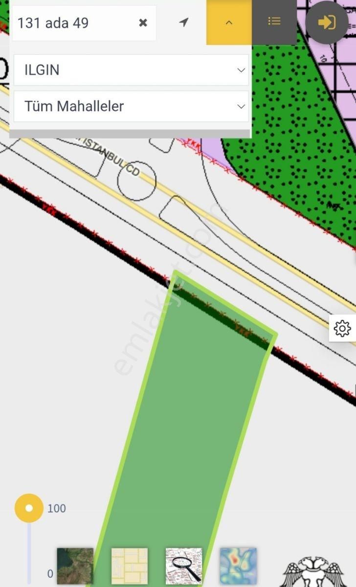 Satılık: 23.666 M² Müstakil Tapulu Arazi İstanbul Yolu Cephe - Görsel 4