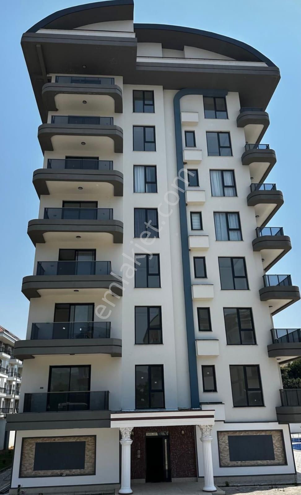 Alanya Emlaknomiden Satılık 1+1 Havuzlu Arakat Sıfır Daire - Görsel 3