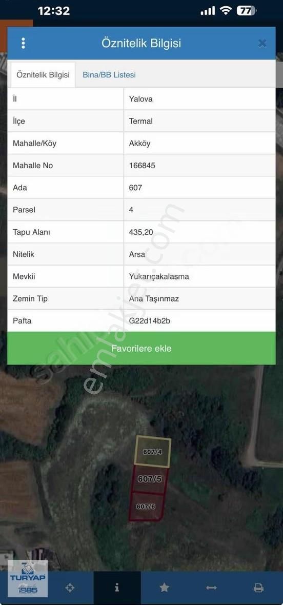 Turyap'tan Akköy'de Satılık Kartal Yuvası Deniz Manzaralı Arsa - Görsel 9